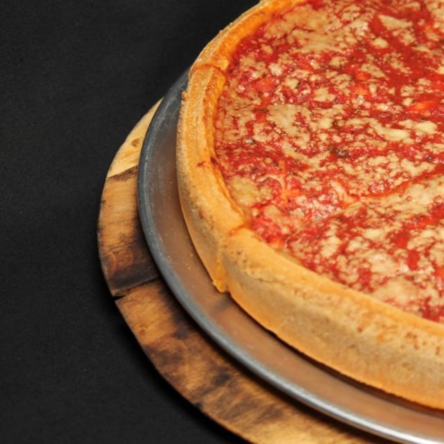 Cheese Stuffed Pizza (Small 10" Serves 2-3).